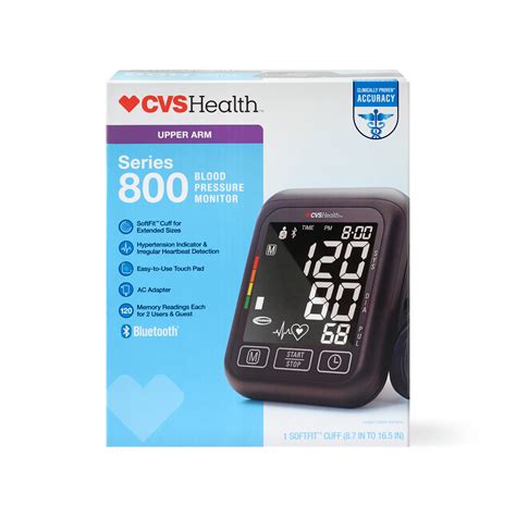 Cvshealth Series Upper Arm Blood Pressure Monitor Pick Up In