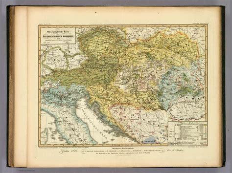 Austrian Empire Map Vintage Maps