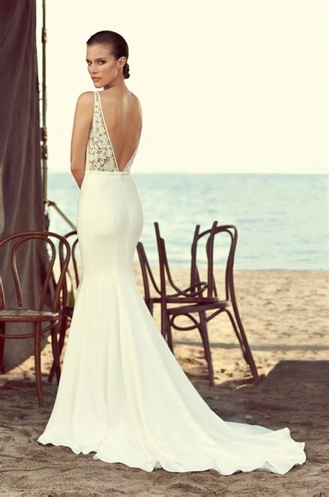 Sleek Fitted Wedding Dress Style Mikaella Bridal