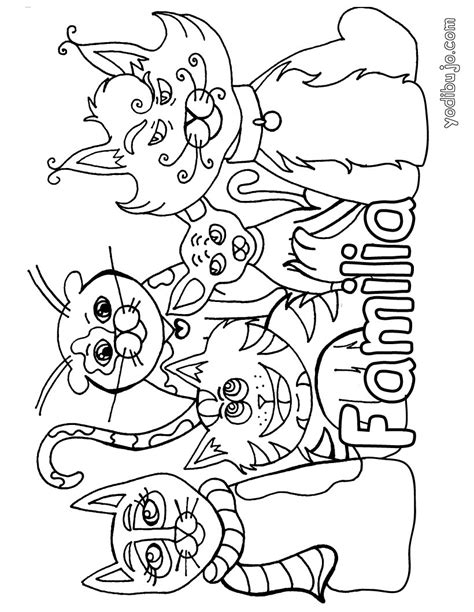 31 Dibujos Para Colorear Gatos Background