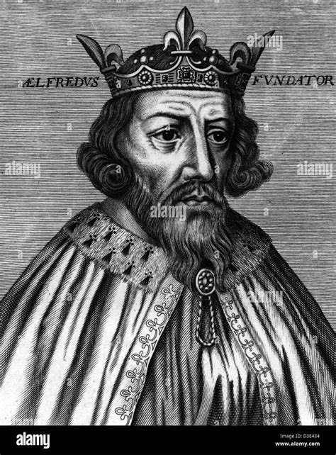 King Alfred The Great Stock Photo Alamy