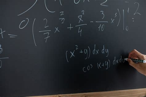 Mathematical Equation Written On Blackboard · Free Stock Photo