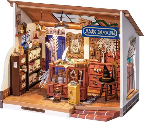 Rolife Diy Miniature Dollhouse Room Kit Magic Potion Store Diorama Kit