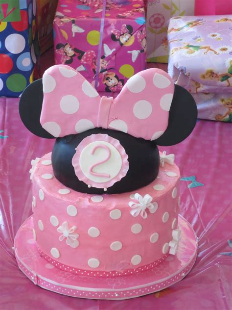 If fairy tales excite your little one, then this 2nd birthday party idea is just what you need. J's Cakes: Minnie Mouse Second Birthday Cake
