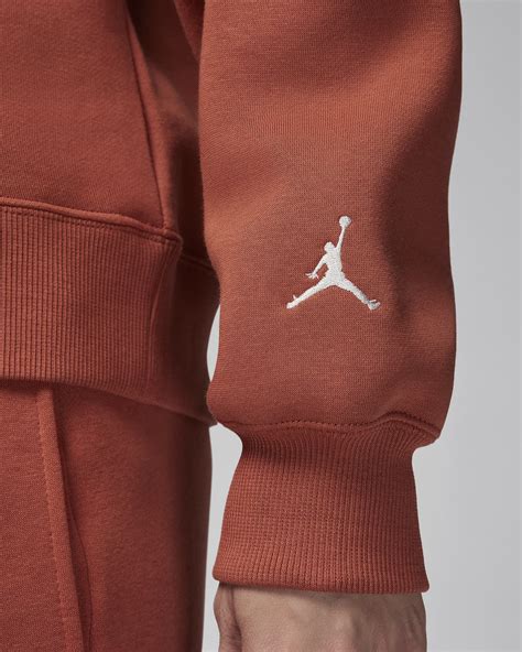Jordan Brooklyn Fleece Womens Crew Neck Sweatshirt Nike Uk