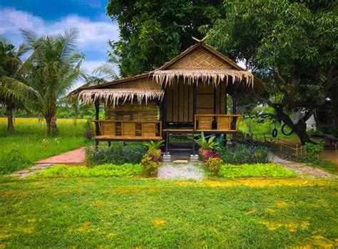Nipa Hut Design In The Philippines Bamboo House Design Bahay Kubo The