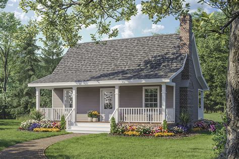 Cottage Plan 600 Square Feet 1 Bedroom 1 Bathroom 348 00166