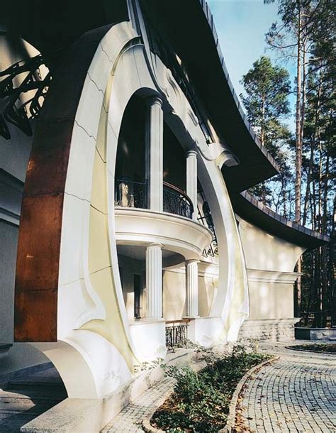 Loveisspeed Art Nouveau Style House Villa Liberty