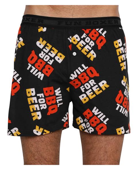 Fun Boxers Funny Mens Boxer Shorts Novelty Cotton Pajama Briefs