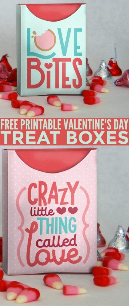 Free Printable Valentines Day Treat Boxes Frugal Mom Eh