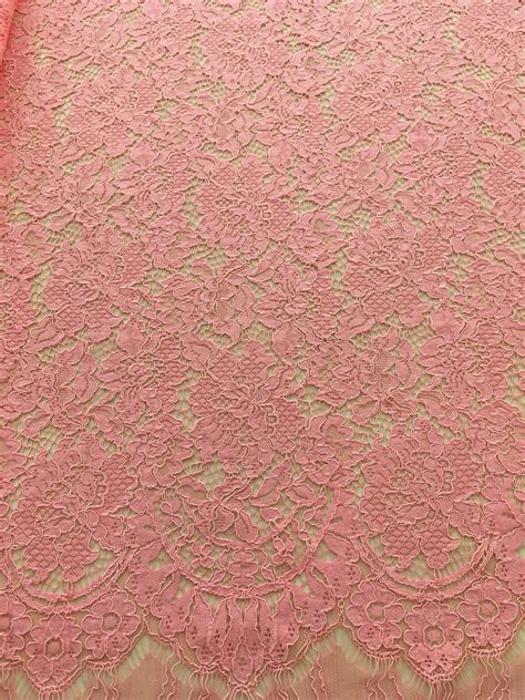 Pink Lace Fabric Guipure Lace Lace Fabric From