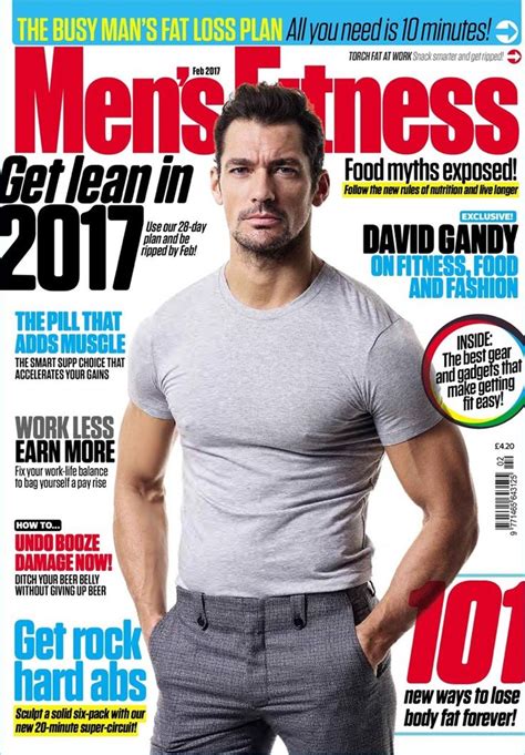David Gandy Covers Mens Fitness Uk Talks Personal Style And Working Out