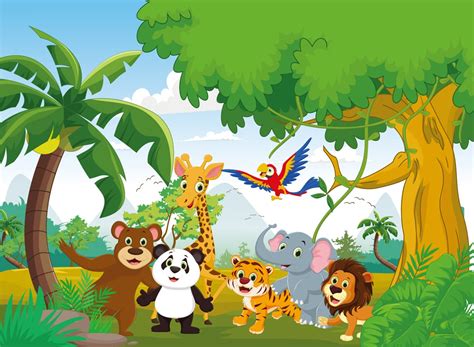 Jungle Safari Backdrop