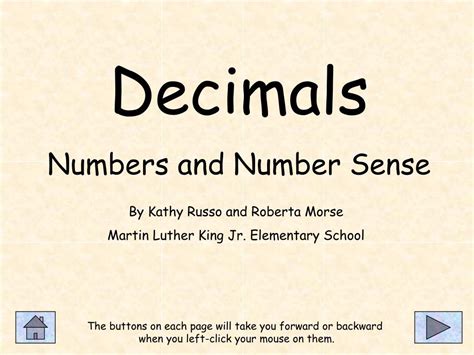 Ppt Decimals Numbers And Number Sense Powerpoint Presentation Free