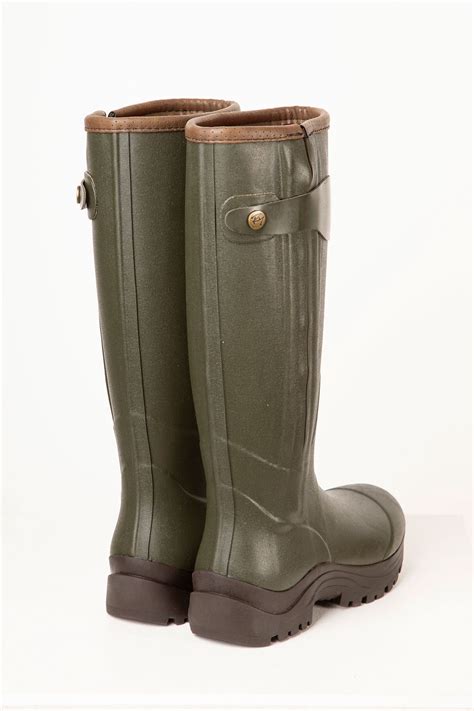 Ladies Neoprene Lined Wellies Uk Womens Full Zip Wellies Rydale