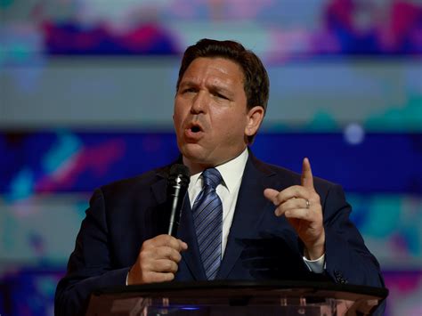 Florida Gov Ron Desantis Pushed Republicans To Hold Biden And His