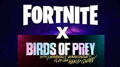 ¡fortnite X Birds Of Prey Confirmado Skin De Harley Quinn Youtube