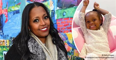 Keshia Knight Pulliams Daughter Ella Looks Happy On Her Birthday Posing In An All White Outfit