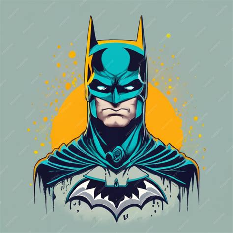 Premium Ai Image Batman Illustration Vector Image