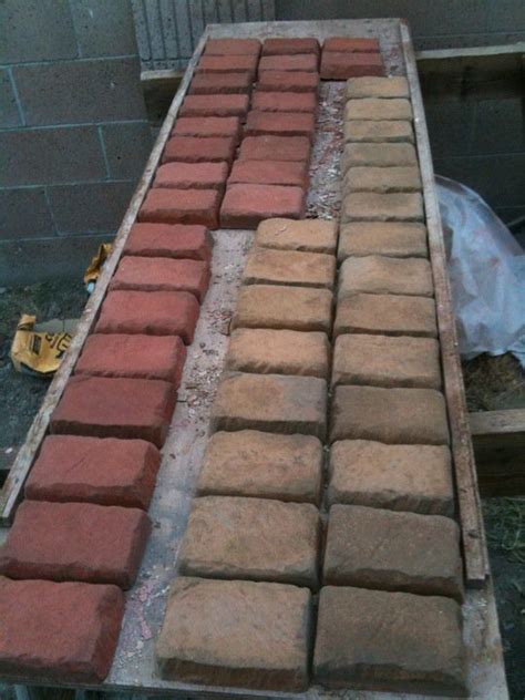 Paver Molds 36 4x6x15 Make 100s Concrete Cobblestone Wall Patio