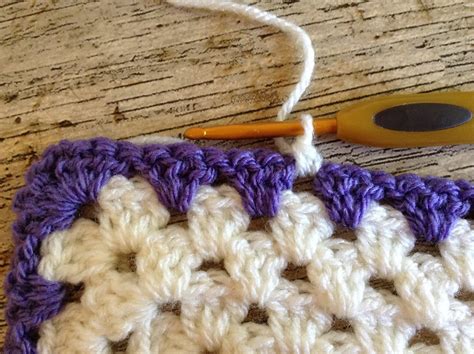 Add to ravelry queue and favorites. Lullaby Lodge: How to add a simple shell border to a ...