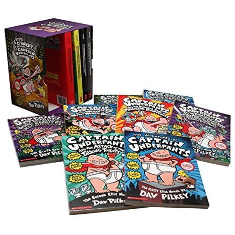 The Extra Crunchy Ultimate Collection Of Captain Underpants Twelve Epic Novels By Dav Pilkey