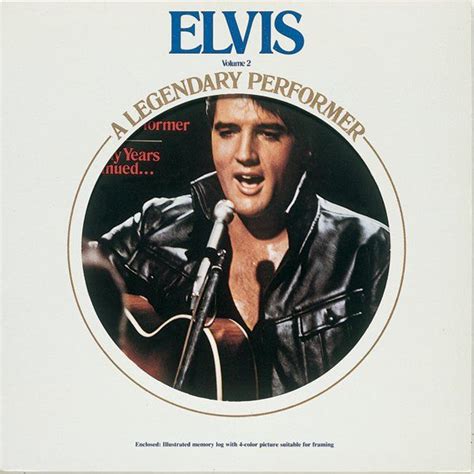 elvis a legendary performer vol 2 elvis presley elvis elvis presley music