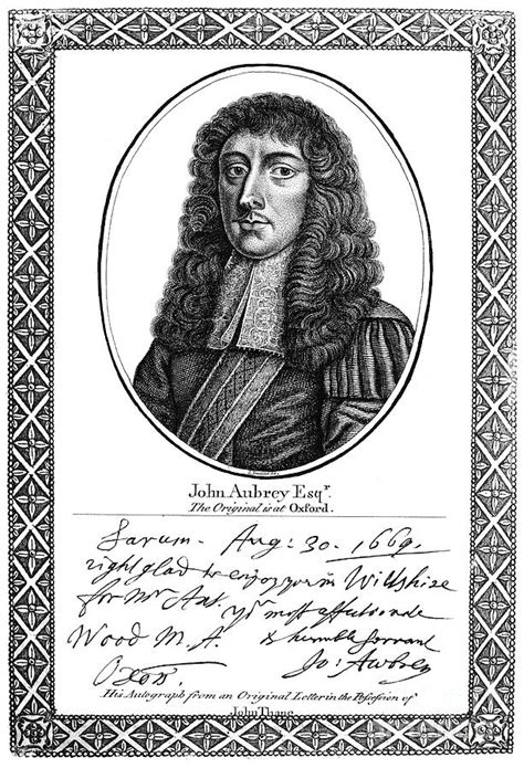 John Aubrey 1626 1697 Photograph By Granger Pixels