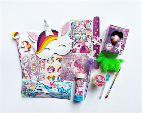 Unicorn Gift Box Unicorn Present Girls Birthday Gift Big Etsy