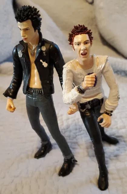 johnny rotten and sid vicious sex pistols ultra detail figure set of 2 missing acc 50 00 picclick