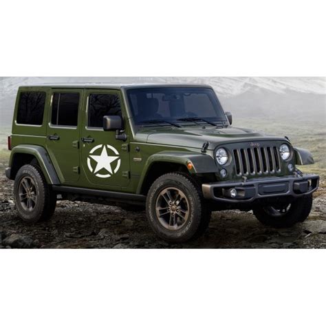 Jeep Us Army Star Decals Cars And Bumper Stickers Passion Stickers