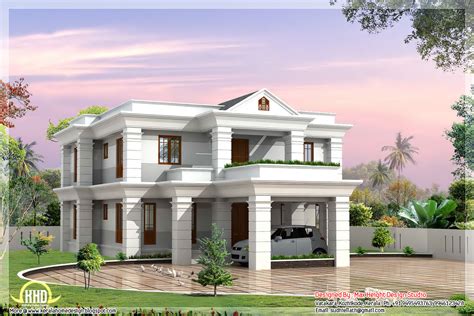 2 Beautiful And Different Villa Elevations Kerala Home Design And