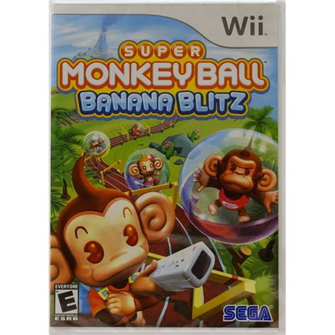 Super Monkey Ball Banana Blitz Nintendo Wii