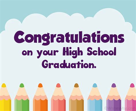 120 High School Graduation Wishes And Messages Best Quotations