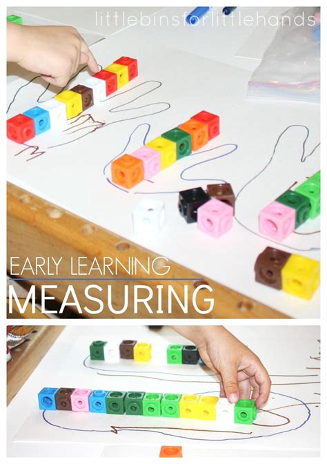 Measuring Activity For Preschoolers Preschool Math Preschool