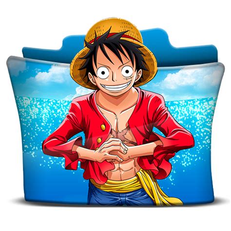 One Piece Luffy Folder Icon By Danisourond On Deviantart