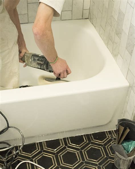 How To Refinish A Bathtub Step By Step Tutorial