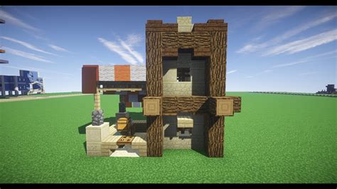 How To Build A Desert Market Stand In Minecaft Youtube