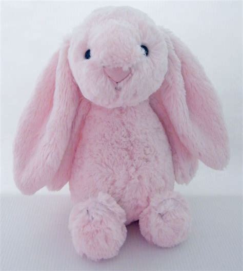 Jellycat Light Pink Bunny Plush Stuffed Animal 11 Inch Bashful Bunny