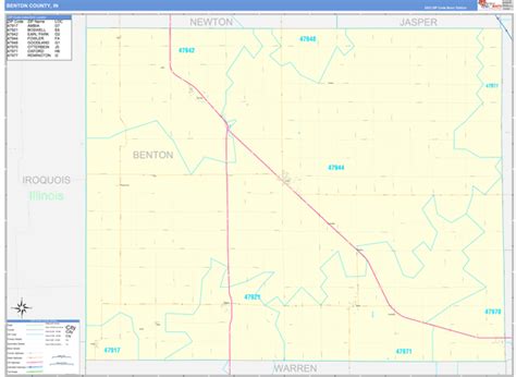 Maps Of Benton County Indiana
