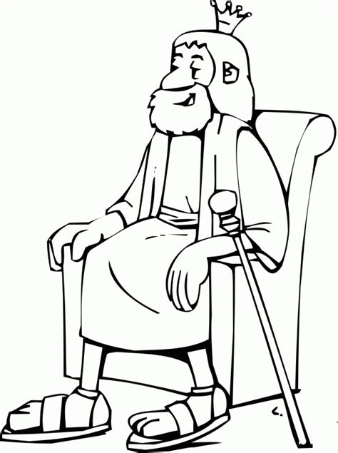 King David Coloring Pages Coloring Pages Kids