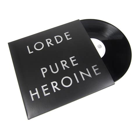 ¿por qué lo debes escuchar? Lorde: Pure Heroine Vinyl LP | Lorde pure heroine, Lorde ...