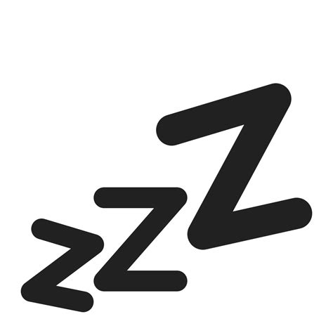 Zzz Icon Fluentui Emoji Mono Iconpack Microsoft