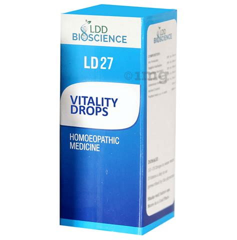 Ldd Bioscience Ld 27 Vitality Drop Buy Bottle Of 300 Ml Drop At Best