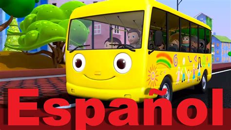 Las Ruedas Del Autobús Canciones Infantiles Littlebabybum Youtube