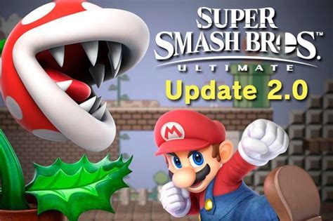 super smash bros ultimate adds piranha plant and more with latest patch