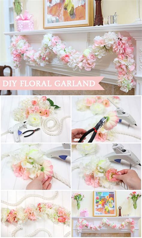 12 Diy Floral Garland Projects For Your Home Pretty Designs