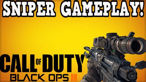 Call Of Duty Black Ops 3 Locus Sniper Gameplay W Roger Gaminghd