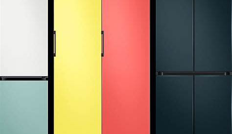Samsung Bespoke Refrigerator Lets You Choose Colors & Materials