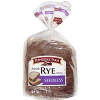 They'll be available in the popular farmhouse thin & crispy varietal. Pepperidge Farm Jewish Rye Bread Seedless Allergy and Ingredient Information